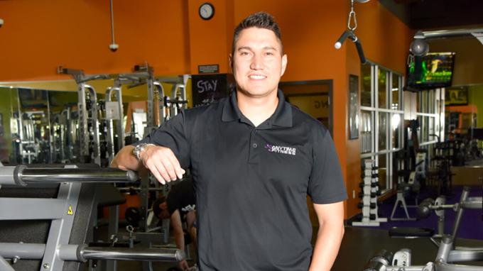 Student Jake, co-owner of Anytime Fitness in Regina