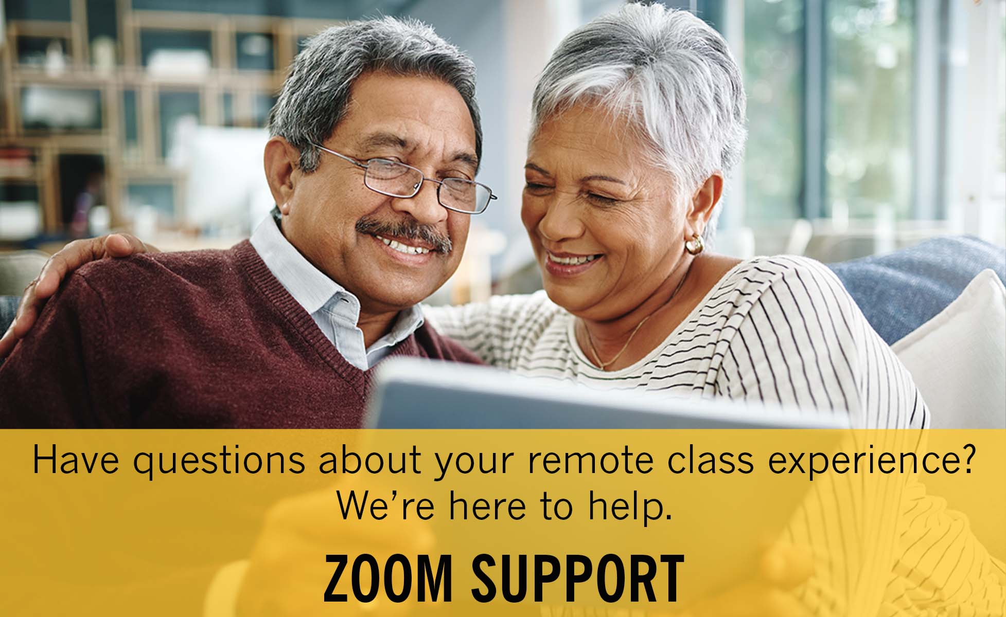 zoom support couple