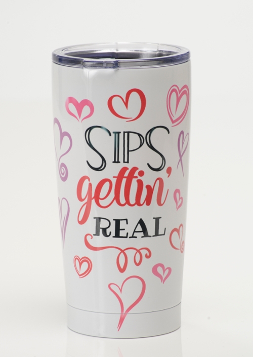 >Personalized Hot/Cold Tumbler