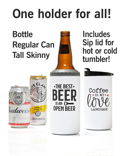 >Personalized Universal Can Cooler