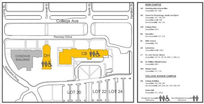 college avenue building floor plan