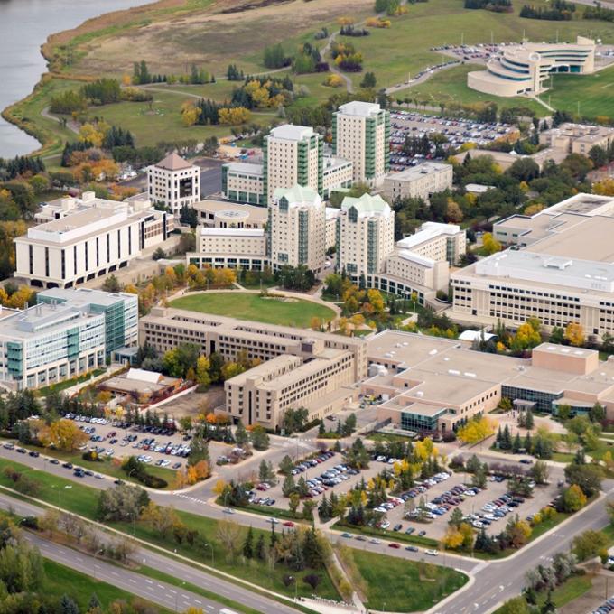 Campus aerial view