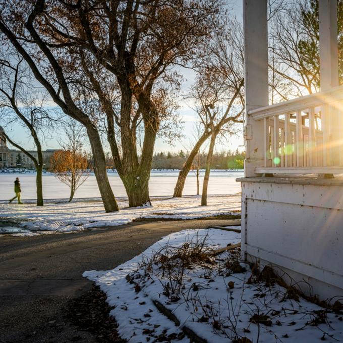 Wascana Park scene