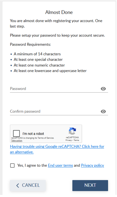 MyCreds Screenshot 1