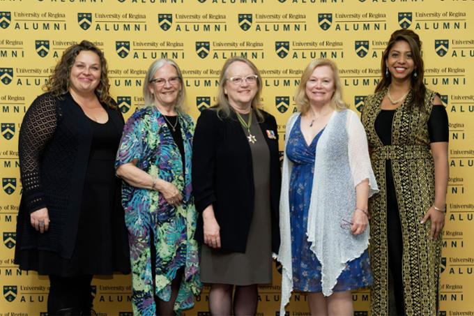 image of the five 2022 acaa award recipients