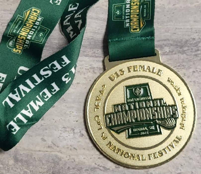 Sask Lacrosse Medal