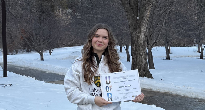 Freya Millar, 2026 Chancellor's Scholar