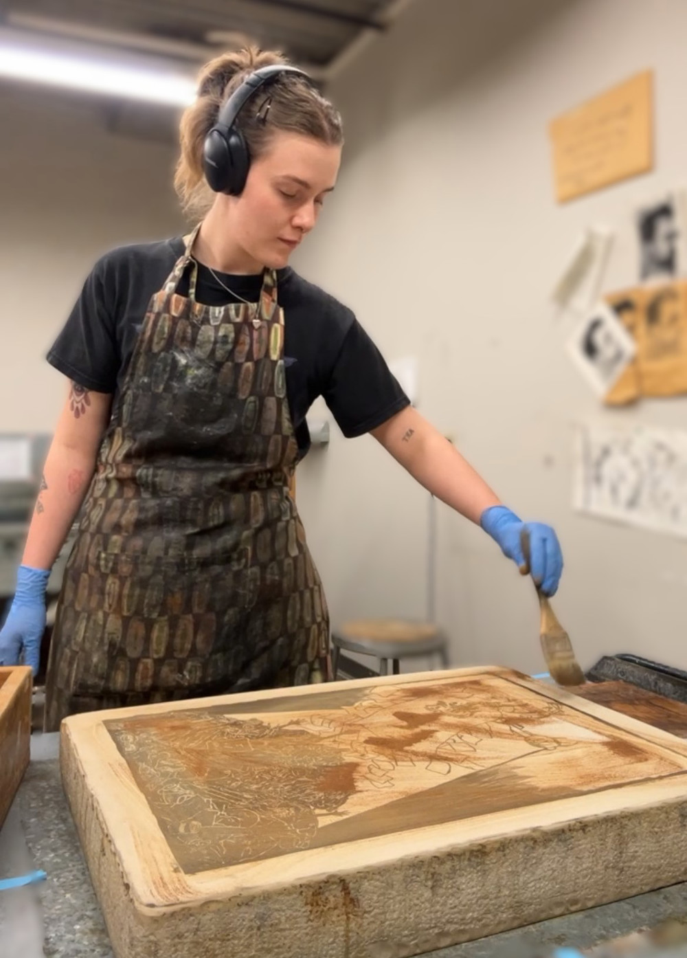 Jayden Thompson visual artist is pursuing a Bachelor of Fine Arts at the University of Regina.