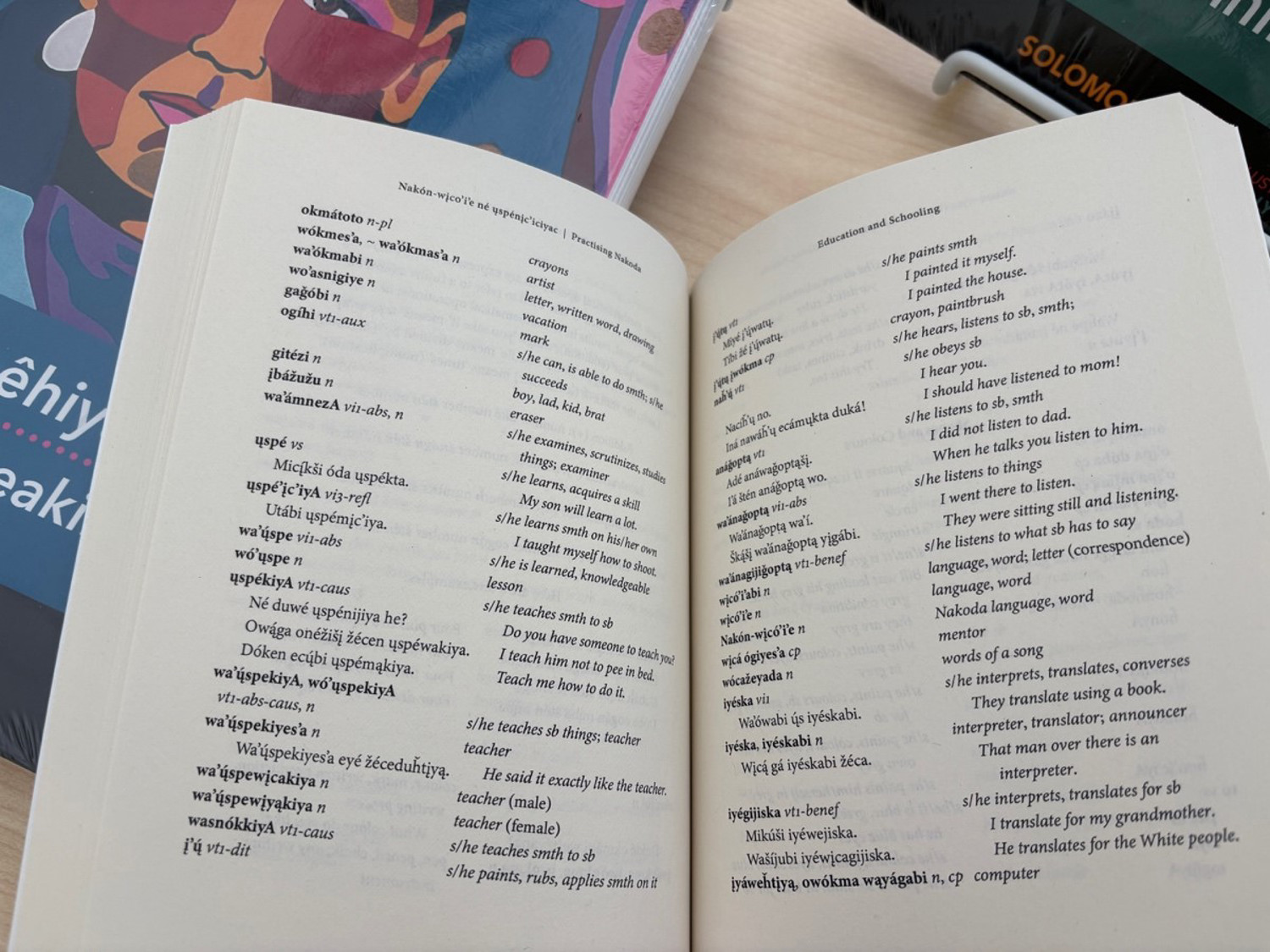 Indigenous language diction published by University of Regina Press.