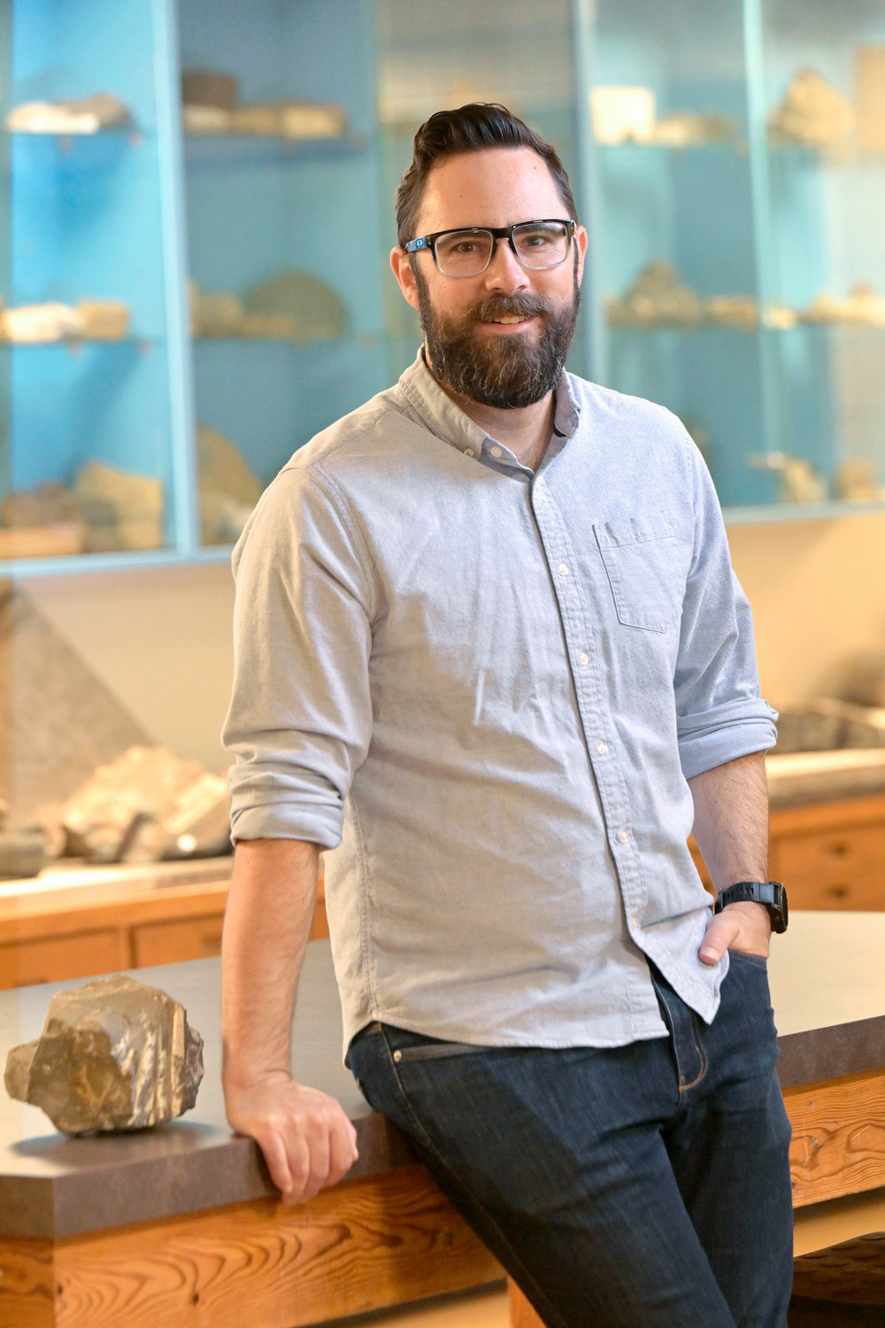 Dr. Leslie Robbins, Head, Department of Earth Sciences