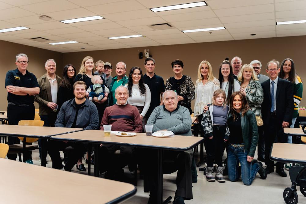 U of R joins Wicijowski family and friends to pay tribute to Gordon Wicijowski's legacy of philanthropy and support for student success.