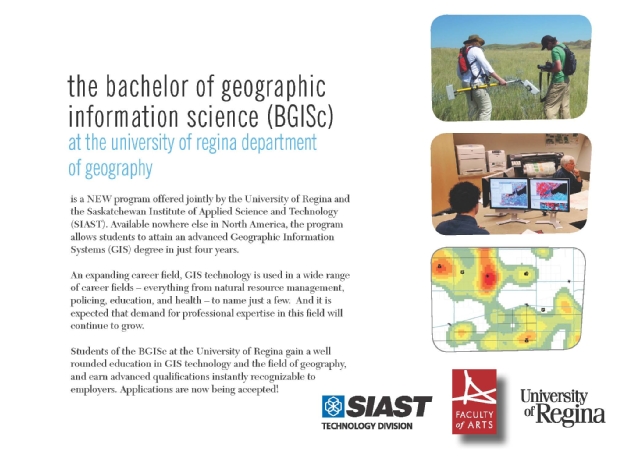 Bachelor of Geographic Information Science
