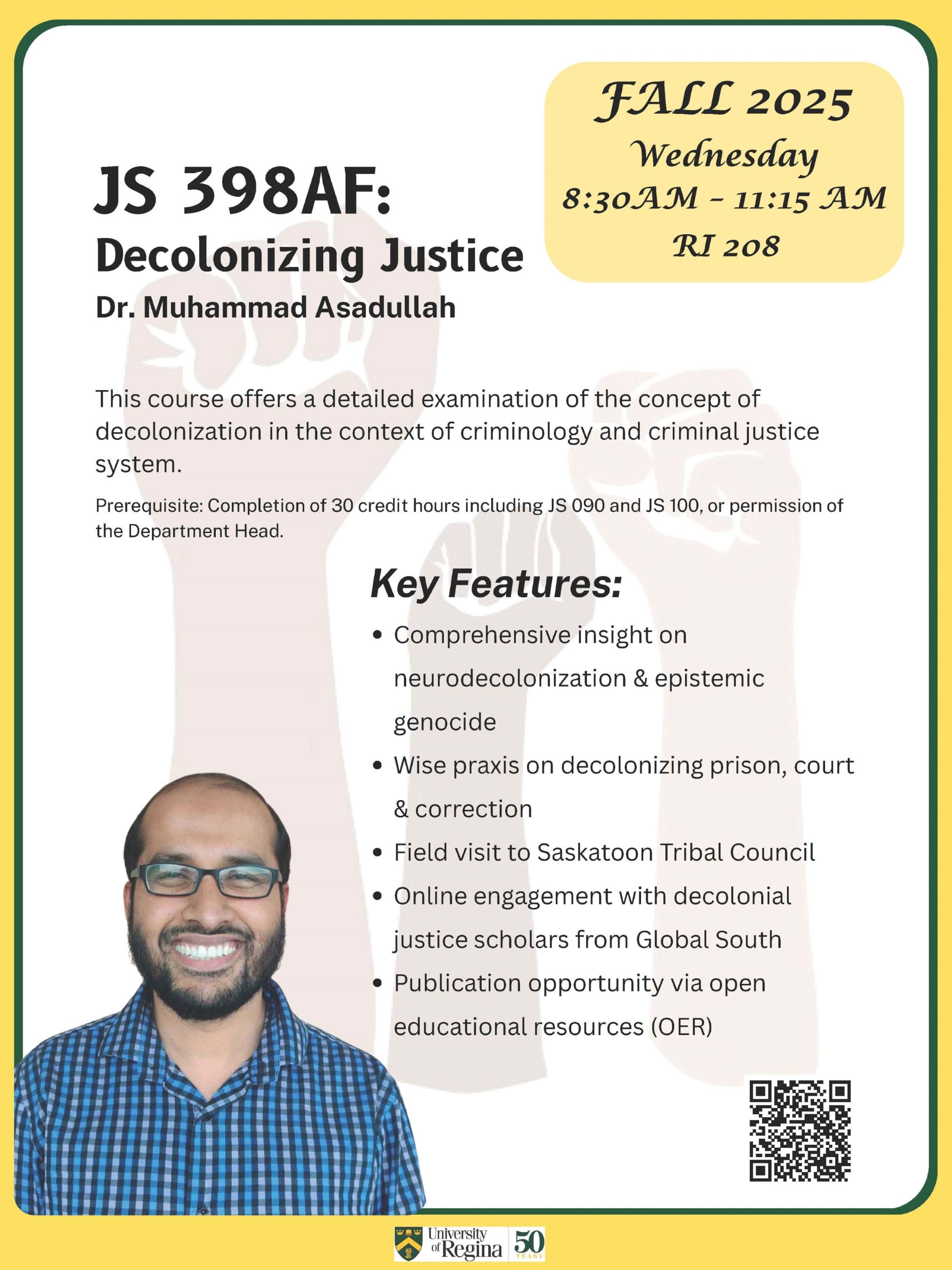 New Course JS 398AF