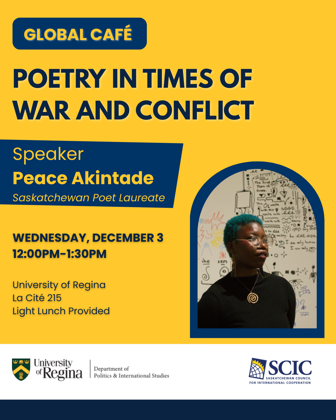 Event on Wednesday December 3, 2025 from Noon to 1:30 PM. LA Cite 215.