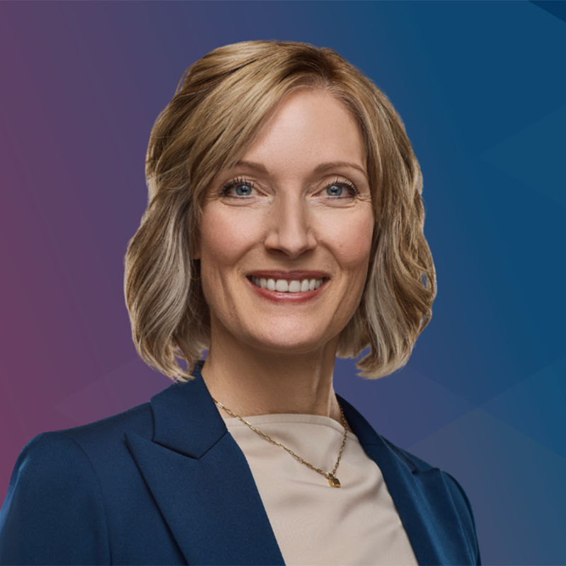 woman smiling
