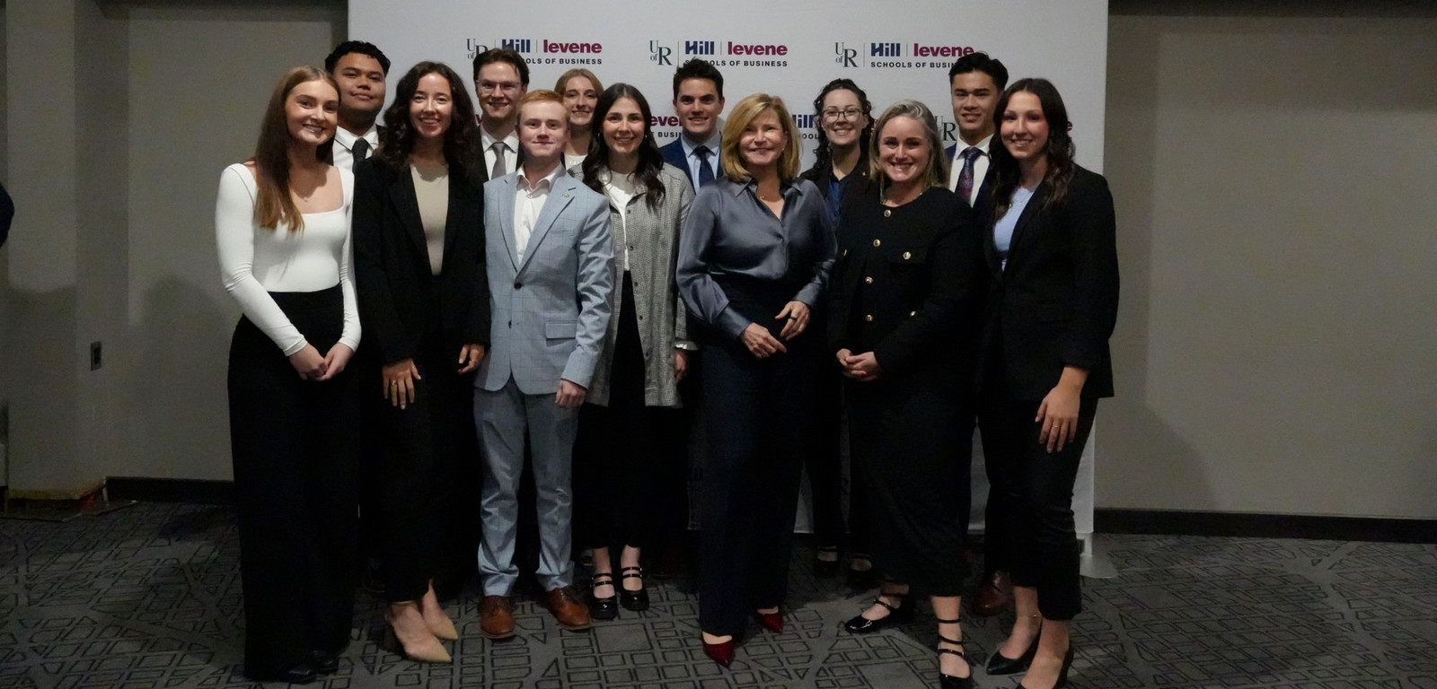 Picture of people who attended dinner