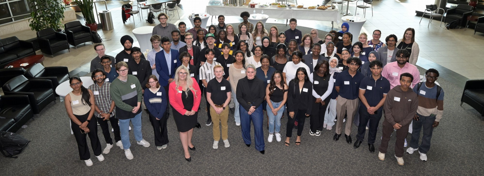 group of students from pinning ceremony