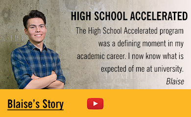 Blaise's Story - High School Accelerated