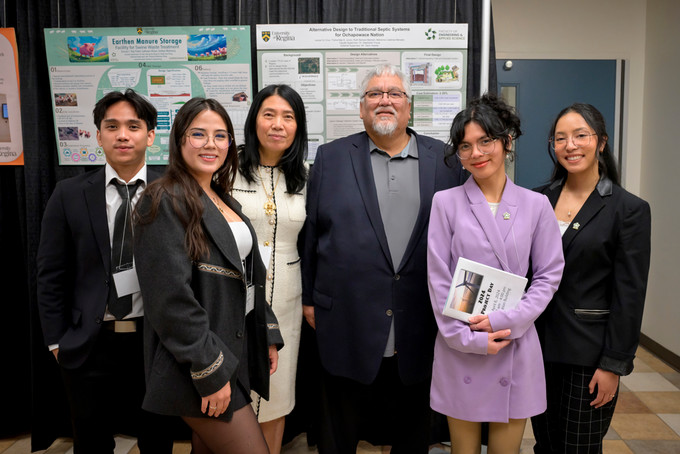 Students from 2024 with their supervisor and external supervisor