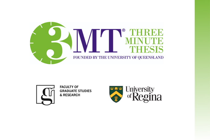 Graphic image - 3MT thesis founded by the University of Queensland; U of R and FGSR logos