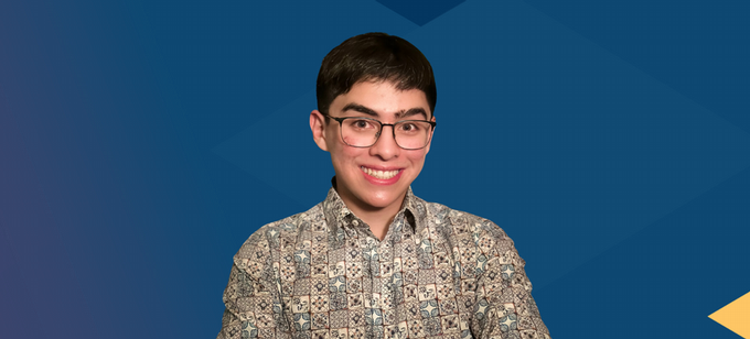 man smiling