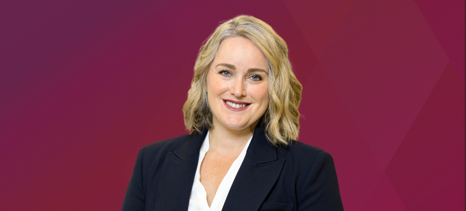 woman smiling