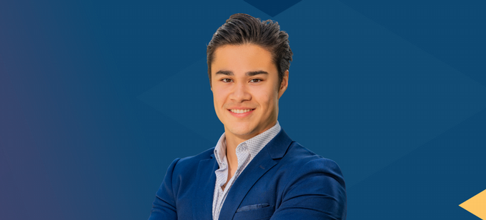 man smiling