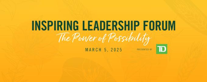 Promotional banner for Inspiring Leadership Forum