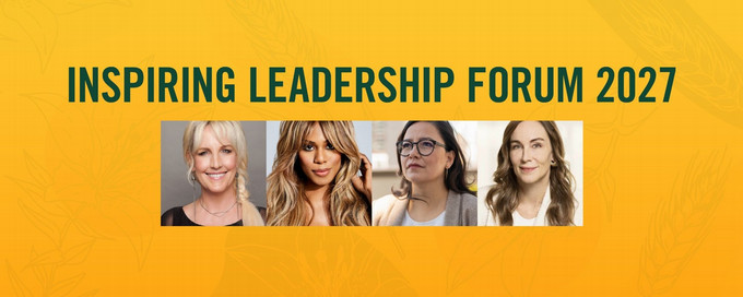 Promotional banner for 2027 Inspiring Leadership Forum