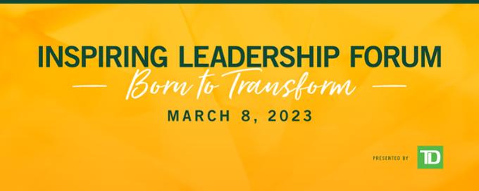 Promotional banner for Inspiring Leadership Forum