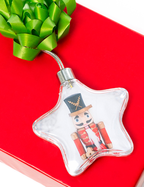 >Puffy Star Ornament