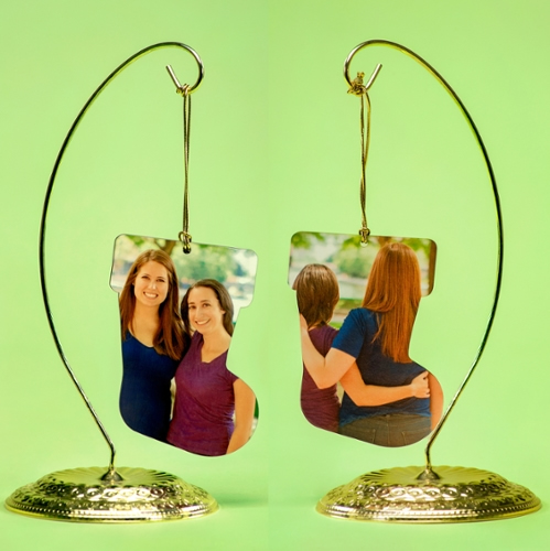 >Personalized Stocking Ornament