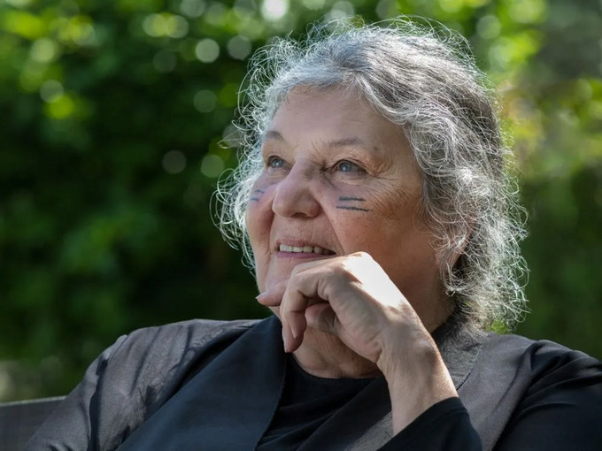 a smiling woman