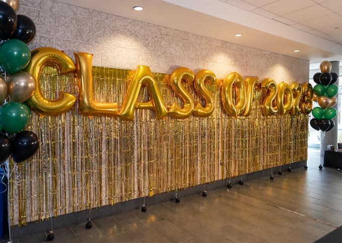 Class of 2023 decorations