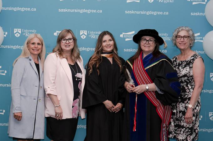 group photo of nursing faculty