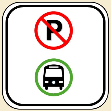 Bus Parking Only