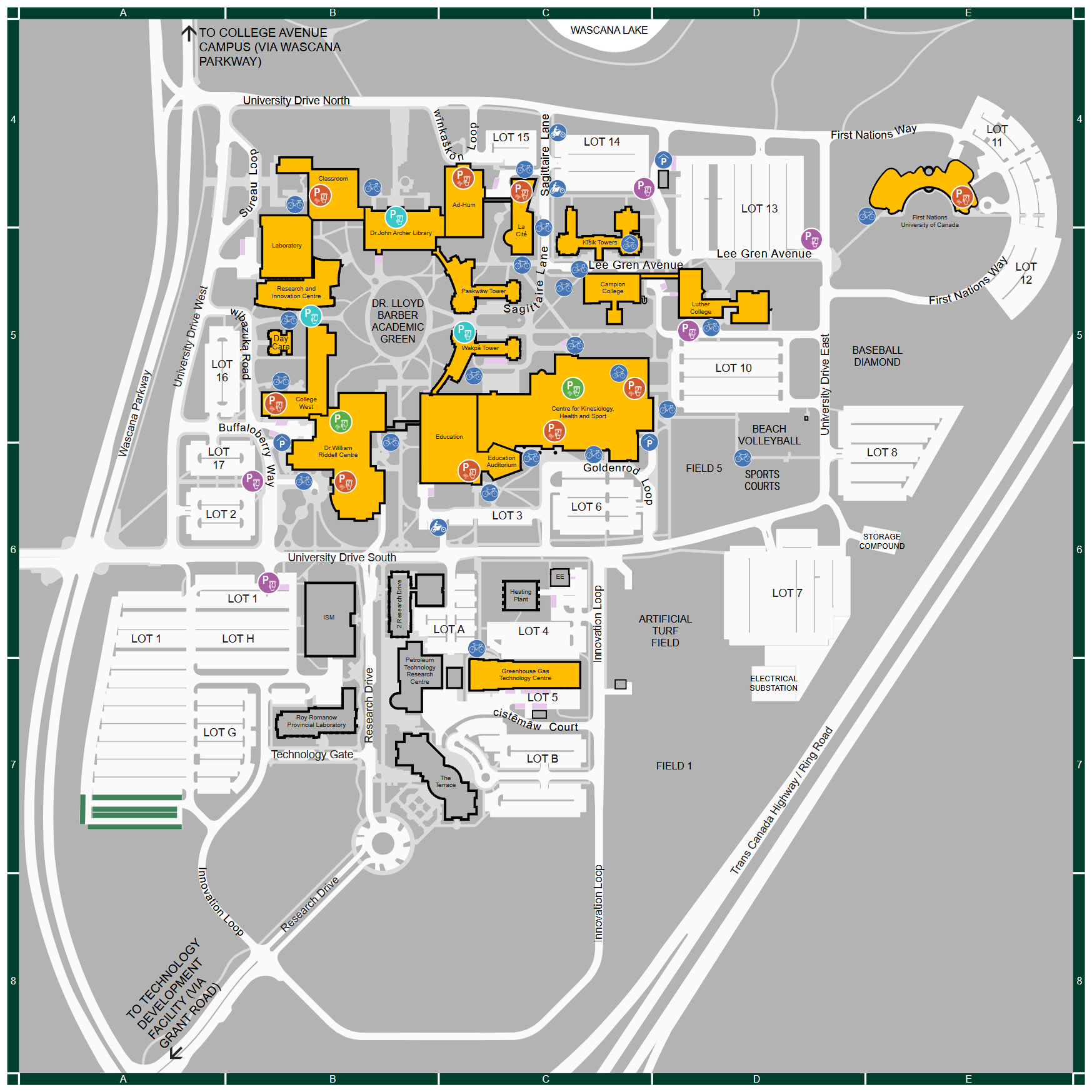 Green ePermit Parking Area