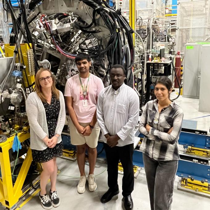 TRIUMF - Gwen and Students