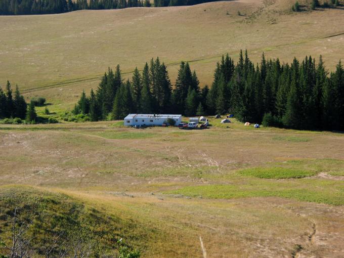 field station from plateau