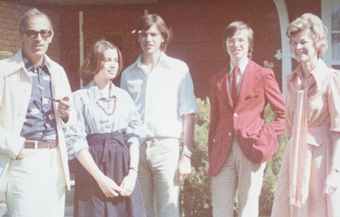 Five members of a family