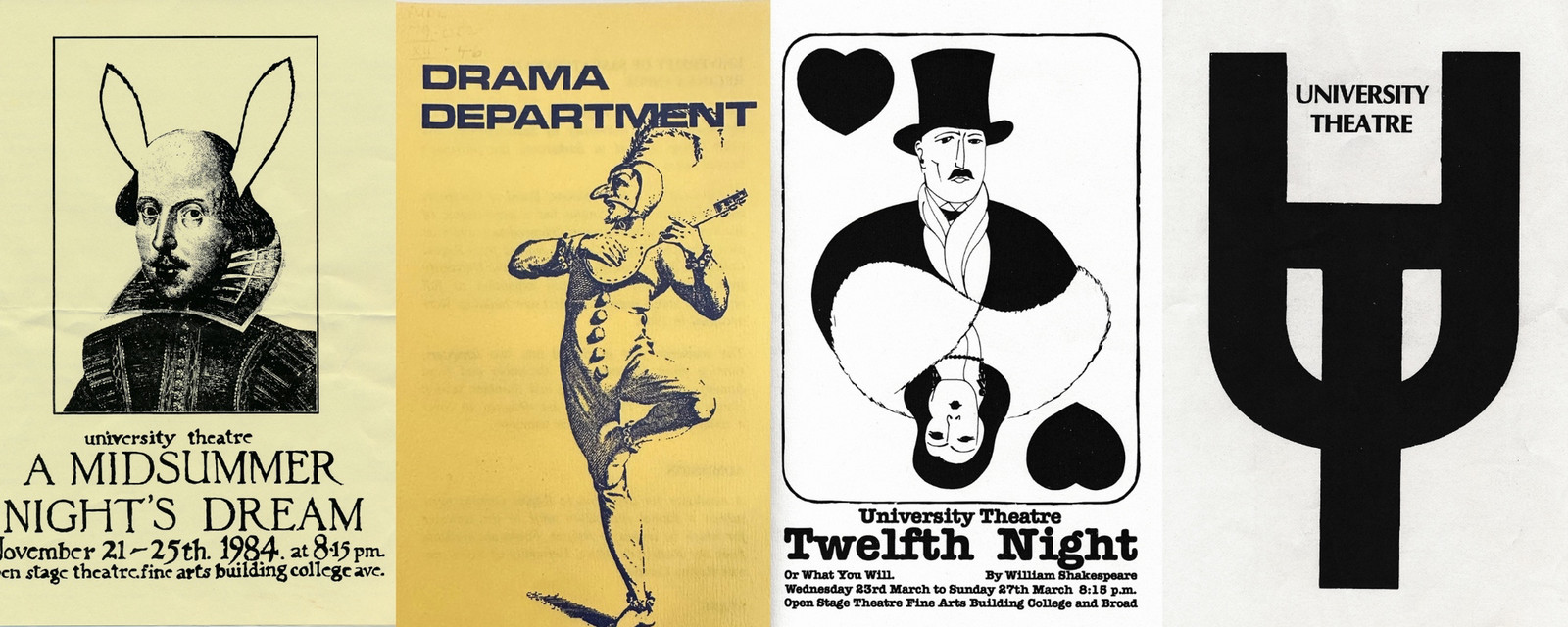 four theatre posters