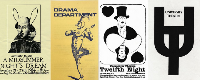 four theatre posters