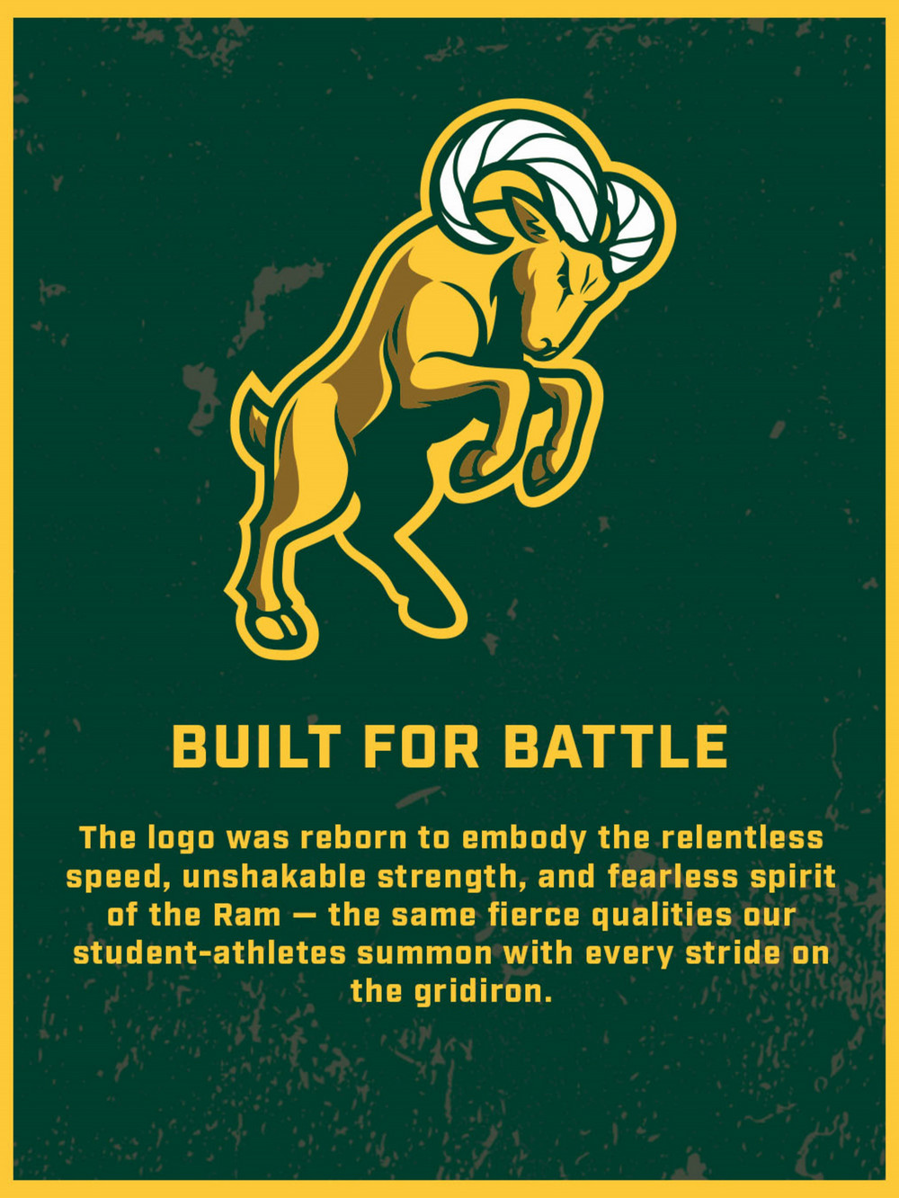 Graphic logo with explaining text.