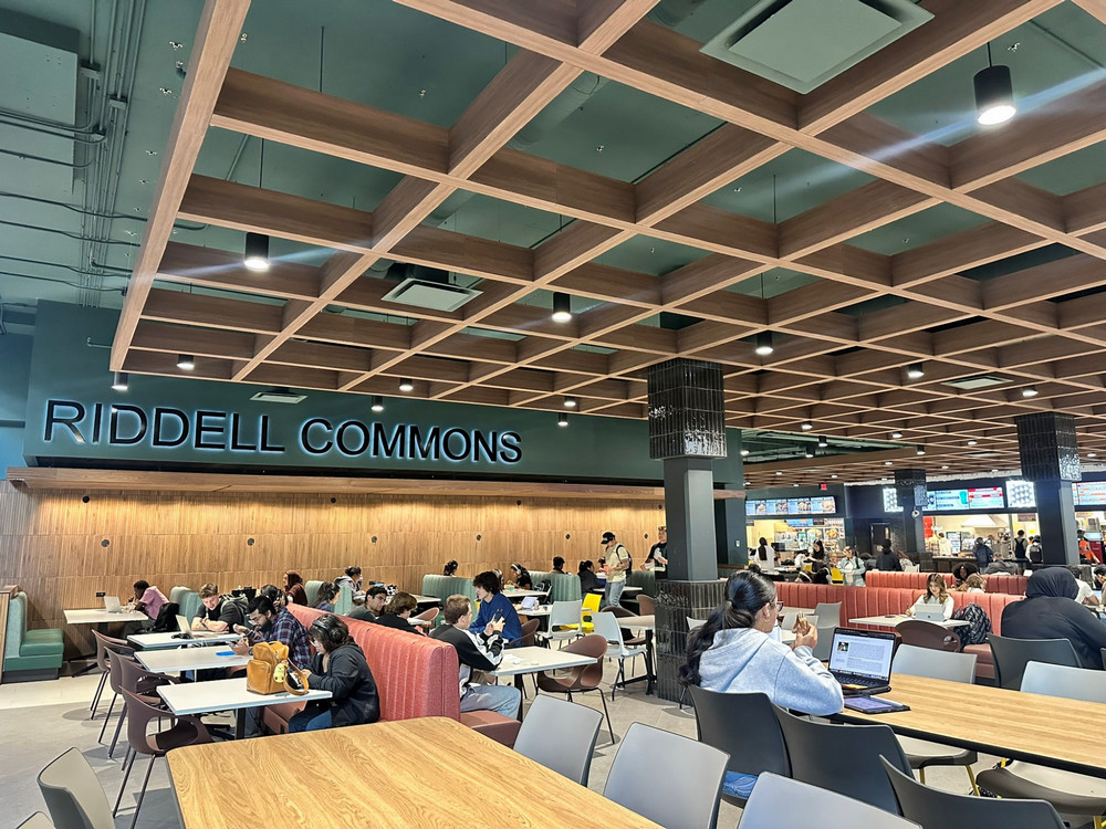 interior view of a restaurant seating area
