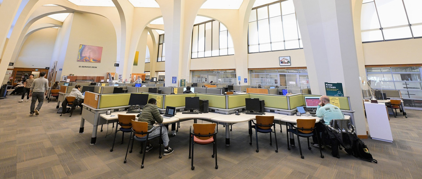 A university library