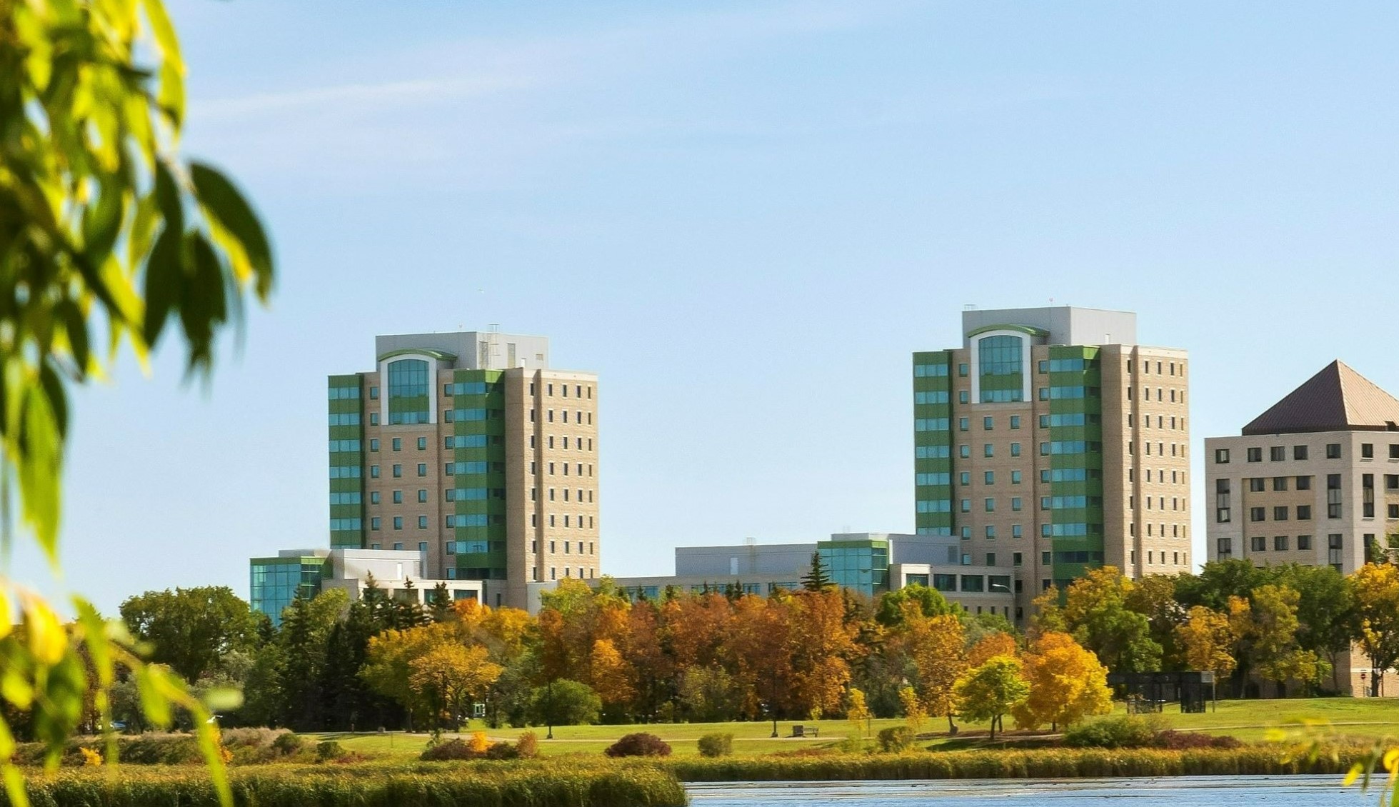 U of R Campus across Wascana Lake