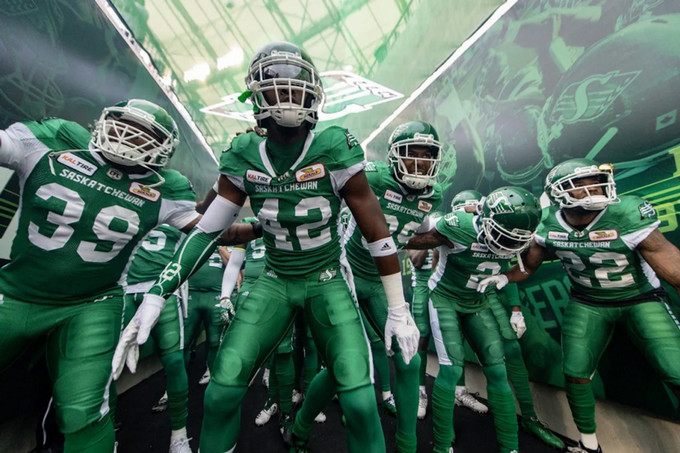 Roughriders football team.