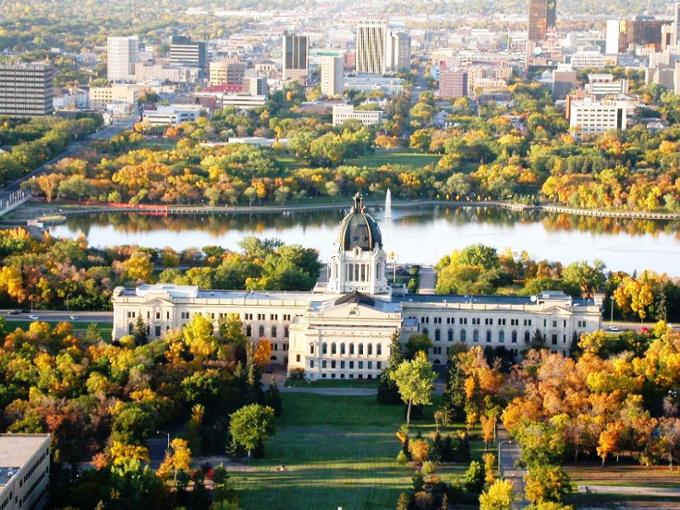 Legislative building view