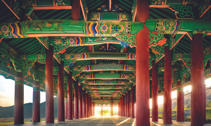 Asian structural architecture.