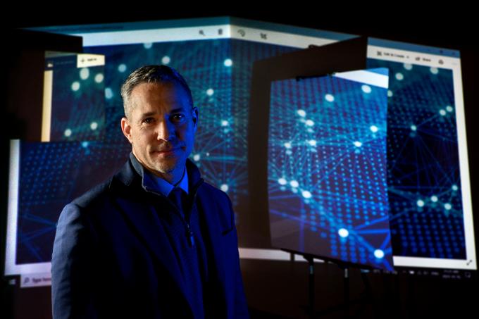 International studies assistant professor Dr. Brian McQuinn